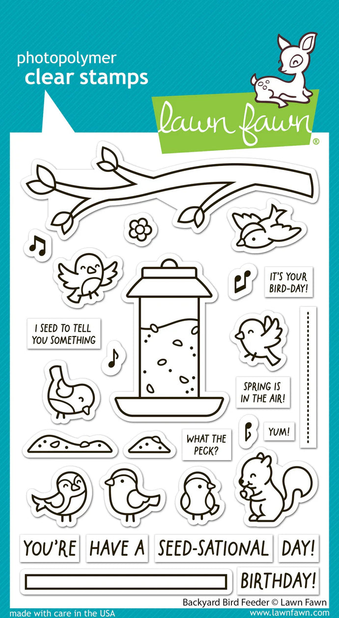 Backyard Bird Feeder Lawn Fawn LF3707