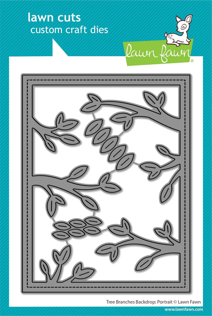Tree Branches Backdrop Portrait Lawn Fawn LF3734