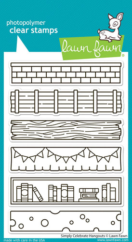 Celebrate Hangouts Stamp Lawn Fawn LF3719