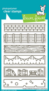 Celebrate Hangouts Stamp Lawn Fawn LF3719
