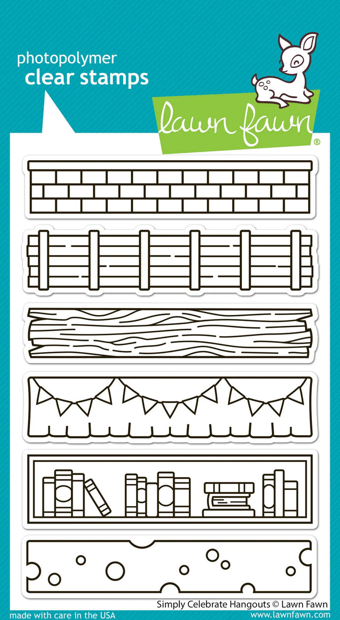 Celebrate Hangouts Stamp Lawn Fawn LF3719