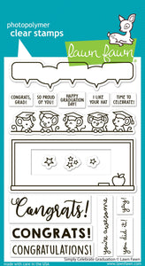 Simply Celebrate Graduation Stamps Lawn Fawn LF3716
