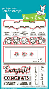 Simply Celebrate Graduation Dies Lawn Fawn LF3717
