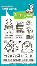 Load image into Gallery viewer, Little Woodland Library Friends Stamp Lawn Fawn LF3713