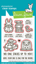 Load image into Gallery viewer, Little Woodland Library Friends Stamp Lawn Fawn LF3714