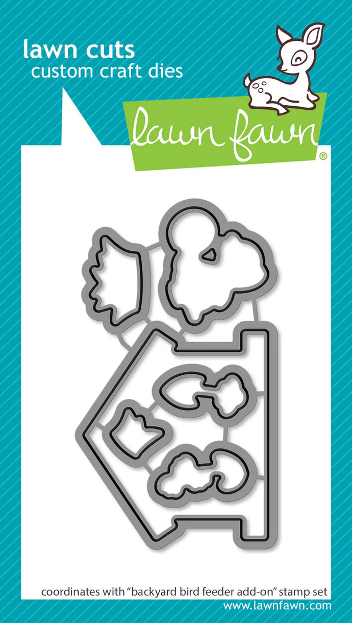 Backyard Bird Feeder Add On Die Set Lawn Fawn LF3711