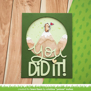 Giant You Did It Die Lawn Fawn LF3735