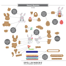 Load image into Gallery viewer, Bunny Buddies Cutting Dies Spellbinders S5-749