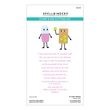 Load image into Gallery viewer, Favourite Side Effect Stamp &amp; Die Cutting Set Spellbinders SDS-219