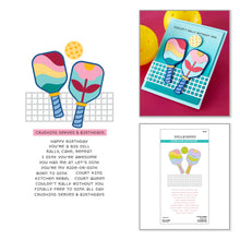 Load image into Gallery viewer, Born to Dink Stamp &amp; Die Cutting Set Spellbinders SDS-217