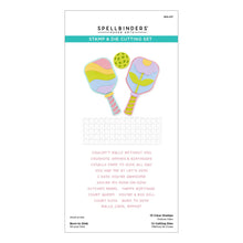 Load image into Gallery viewer, Born to Dink Stamp &amp; Die Cutting Set Spellbinders SDS-217