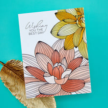 Load image into Gallery viewer, Golden Bloom Layering Stencils Spellbinders STN-123