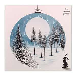 Small Pine Trees Stamp LAV836 Lavinia