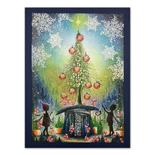 Load image into Gallery viewer, Snowflakes Large Stamp LAV842 Lavinia
