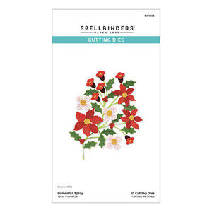 Poinsettia Spray Die Spellbinders S4-1366
