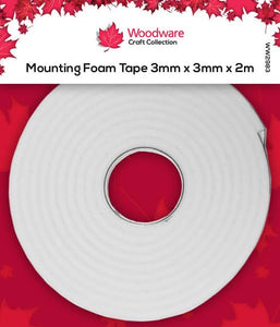 Mounting Foam Tape 3mm x 3 mm x 2 mtr
