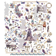 Load image into Gallery viewer, Plume &amp; Petal Laser Cut Element Set 49 &amp; Market DPP-35216