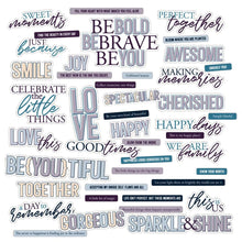 Load image into Gallery viewer, Plume &amp; Petal Chipboard Sentiments 49 &amp; Market DPP-35230