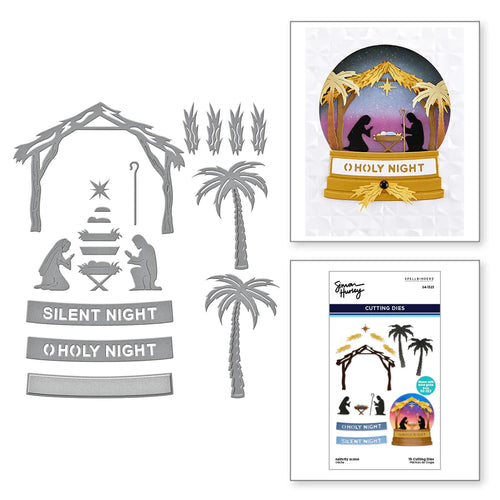 Nativity Scene Cutting Dies S4-1323 Simon Hurley & Spellbinders