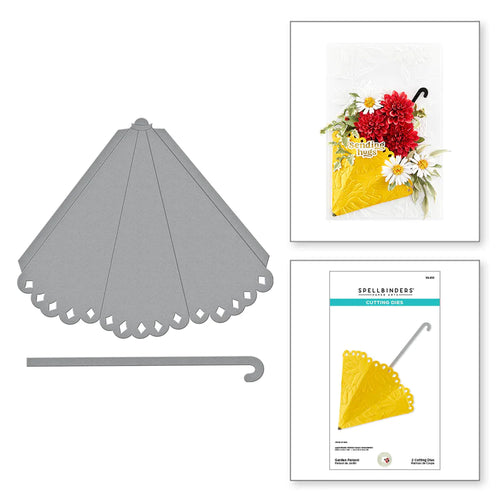 Garden Parasol Cutting Dies S5-610 Spellbinders