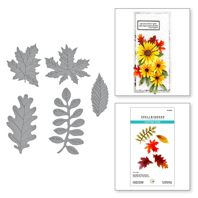 Autumn Foliage Cutting Dies S4-1320 Spellbinders