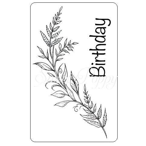 Fern Stamp Sweet Poppy SPSTMP_FERN