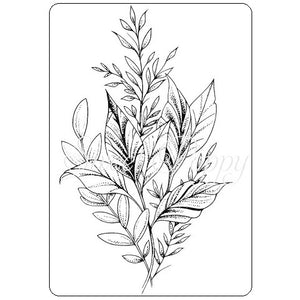 Leaf Arrangement Stamp Sweet Poppy SPSTMP_ARRANGEMENT