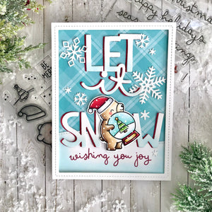 Little Snow Globe Bear LF3274 Lawn Fawn