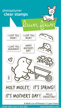 Load image into Gallery viewer, A Mole Lot of Flowers Stamps Lawn Fawn LF4031