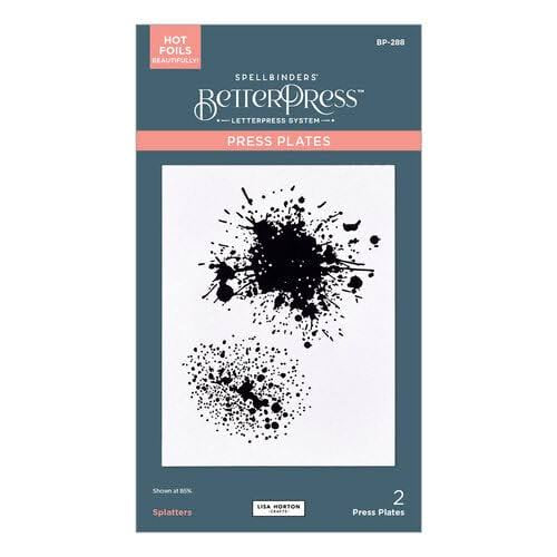 Splatters BetterPress Plate BP-288
