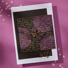 Load image into Gallery viewer, Script Text BetterPress Plate SB-287