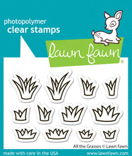 Load image into Gallery viewer, All the Grasses Stamps Lawn Fawn LF4037
