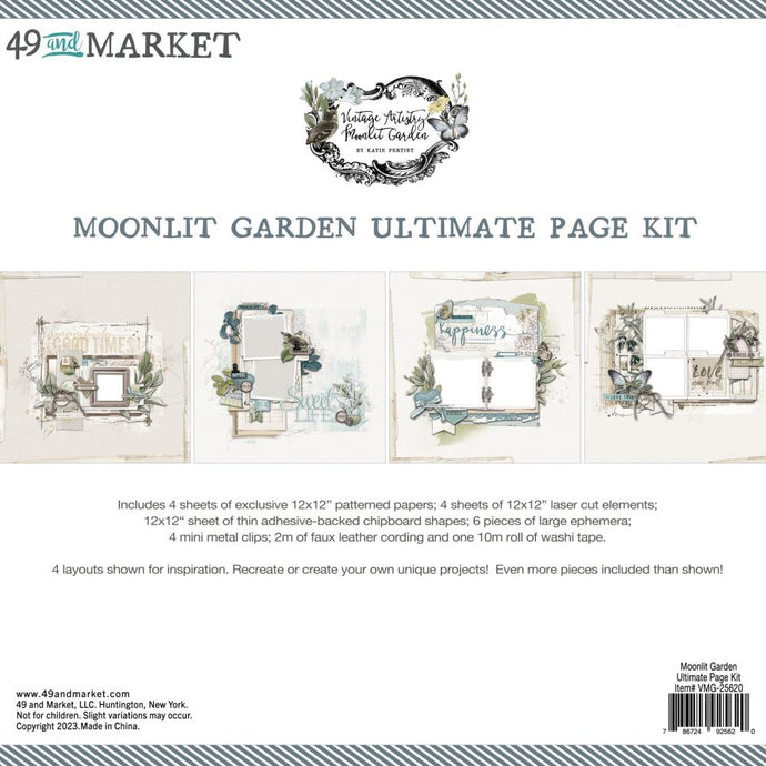 Moonlit Garden - Ultimate Page Kit VMG-25620 49 & Market