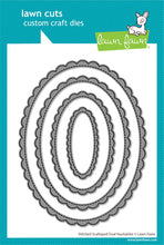 Load image into Gallery viewer, Stitched Scalloped Oval Stackable Dies Lawn Fawn LF4050