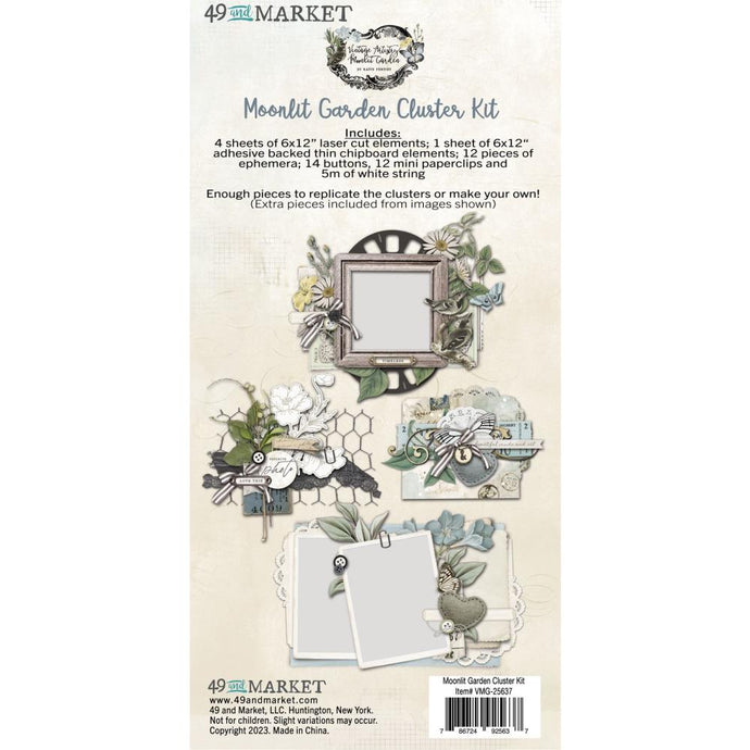 Moonlit Garden - Cluster Kit VMG-25637 49 & Market
