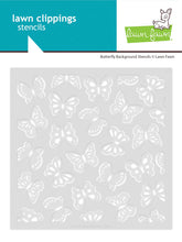 Load image into Gallery viewer, Butterfly Background Stencils Lawn Fawn LF4053