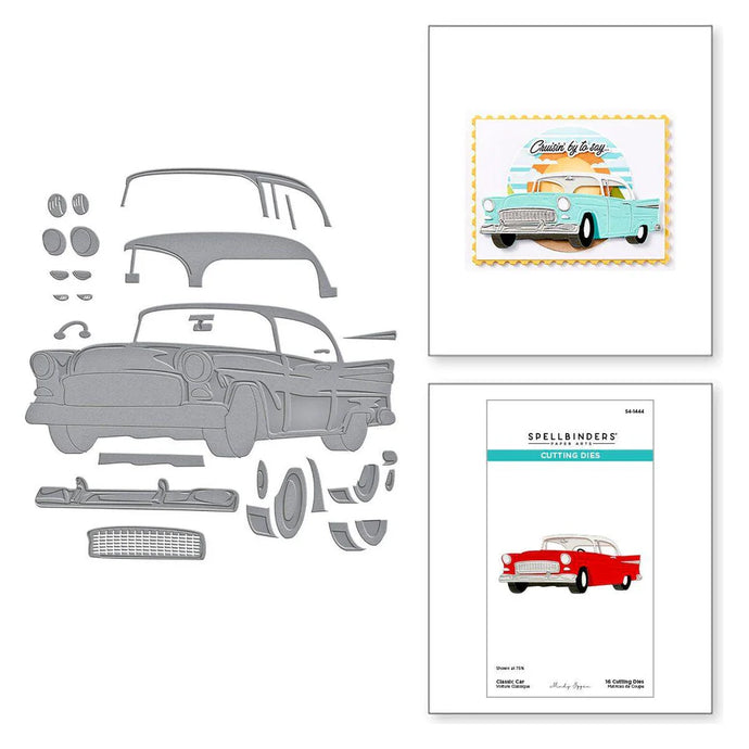 Classic Car Cutting Dies Spellbinders S4-1444