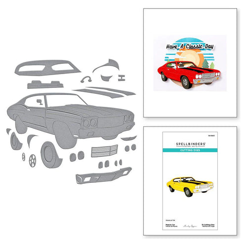 Muscle Car Cutting Dies Spellbinders S4-1443