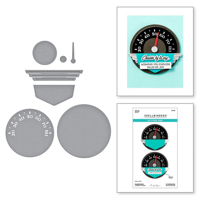 Speedometer Cutting Dies Spellbinders S5-689