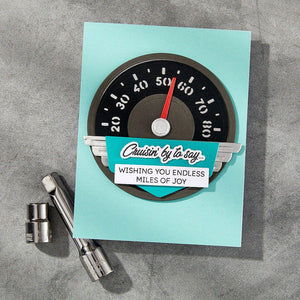 Speedometer Cutting Dies Spellbinders S5-689