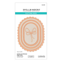Load image into Gallery viewer, Scallop &amp; Stitched Edge Ovals Spellbinders S4-1431