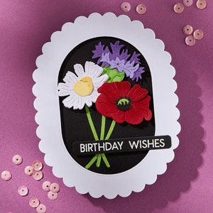Scallop & Stitched Edge Ovals Spellbinders S4-1431