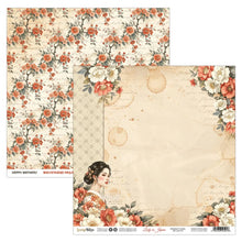 Load image into Gallery viewer, Lady in Japan 6x6” Paper Pad ScrapBoys SB-LAJA-09