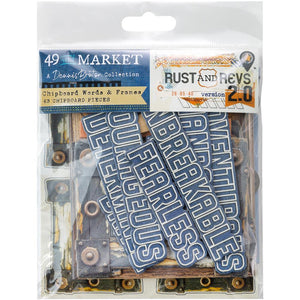 Rust & Revs V2 Chipboard Collection 49 & Market RR2-31553