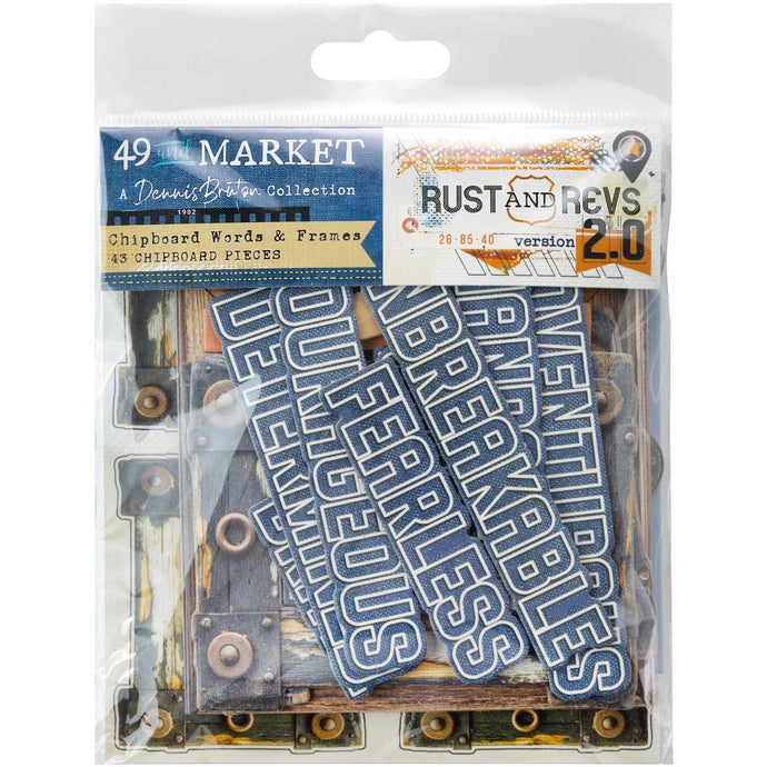 Rust & Revs V2 Chipboard Collection 49 & Market RR2-31553