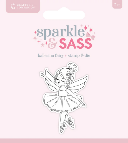 Ballerina Fairy Stamp & Die Set CC-STD-BAFA