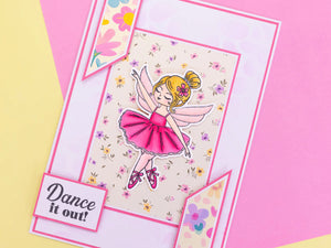 Ballerina Fairy Stamp & Die Set CC-STD-BAFA