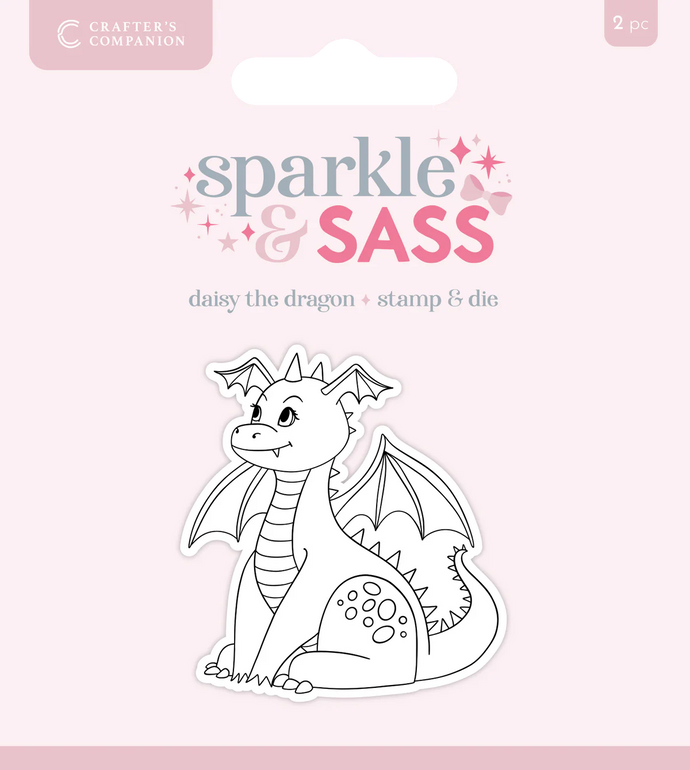 Daisy the Dragon stamp & die set CC-std-dadr