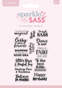Too Much Sass Sentiments Stamp Set CC-CA-ST-TMSS