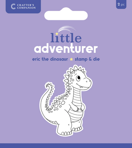 Eric the Dinosaur Stamp & Die Set CC-STD-ERDI